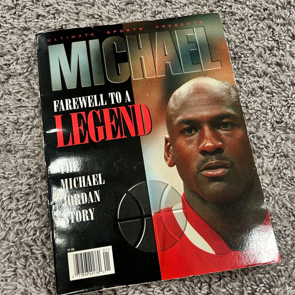 Michael Jordan Farewell to a Legend 1999 Ultimate Sports Presents Magazine